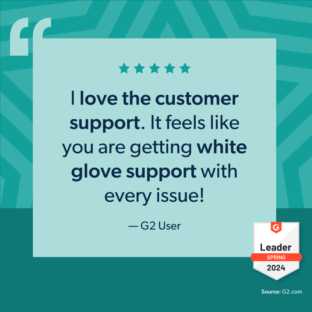 Customer support that loves you back. ❤️ 'I love the customer support,' says one G2 user. 'It feels like you are getting white glove support with every issue!' See why JumpCloud has been rated #1 in 34 categories in The Spring 2024 Grid® Reports by G2: jumpcloud.com/blog/jumpcloud…