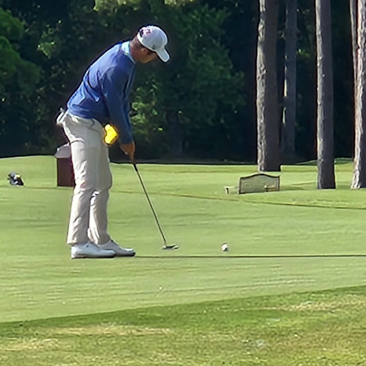 HoggardGolf's tweet photo. @HoggardABC @HoggardSports 2025 Dylan Lewis is medalist today with a 68! to lead @HoggardGolf to a 295 finish.  Maddux Cook 70, Thomas Snider 77, Sam Dieffenbauch 80, Jackson Hoyle 81 to support. https://t.co/WwPGBlZg5Z