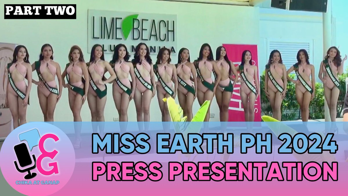 .@MissEarth Philippines 2024 Press Presentation (Part Two) | Chika at Ganap Watch and Subscribe Here: youtu.be/QyAA2hXYbsM #MissPhilippinesEarth2024 #MPE2024Heritage #MPE2024