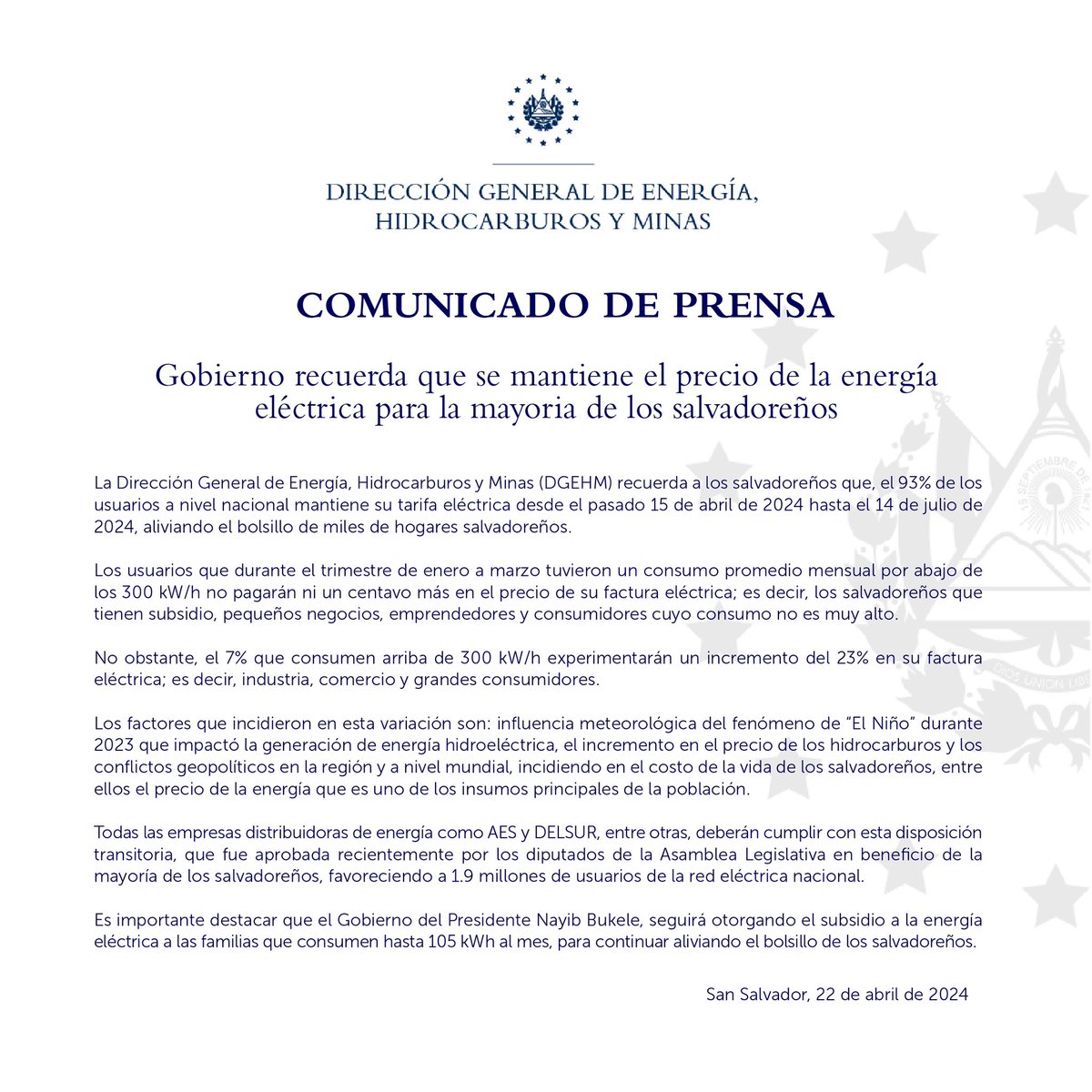 Dirección de Energía, Hidrocarburos y Minas tweet media