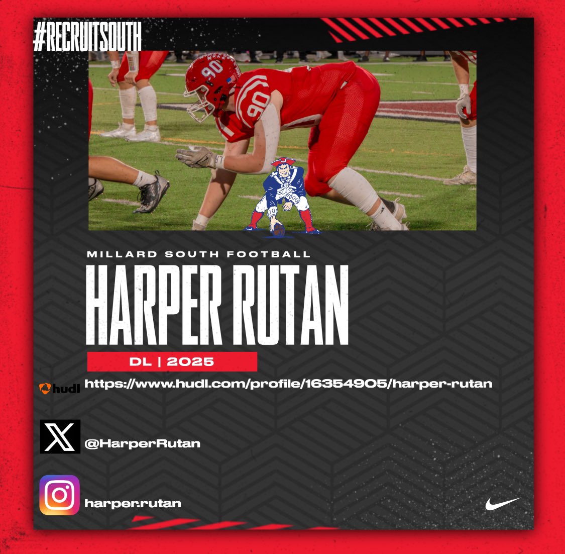 Another 🐶 in the Trenches 💪 #RecruitSouth #SouthBoyz