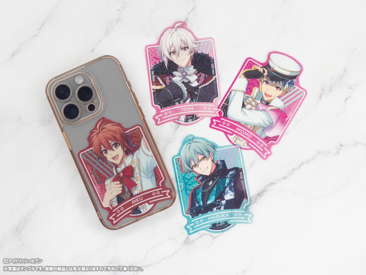 アイナナ トレーディングきらきらクリアステッカー 亥清悠 グッズ-ステッカー】アイドリッシュセブン トレーディング
