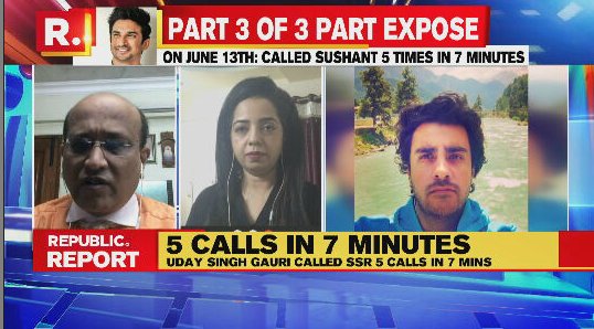 📌 Why were 5 calls exchanged within 7 mins between Sushant and Uday gauri on 13th June ❓ Was Sushant being threatened ❓Why no one could reach Sushant after that❓

@CBIHeadquarters @arjunrammeghwal
@IPS_Association

Sushant Lived N Loved Life
#JusticeForSushantSinghRajput