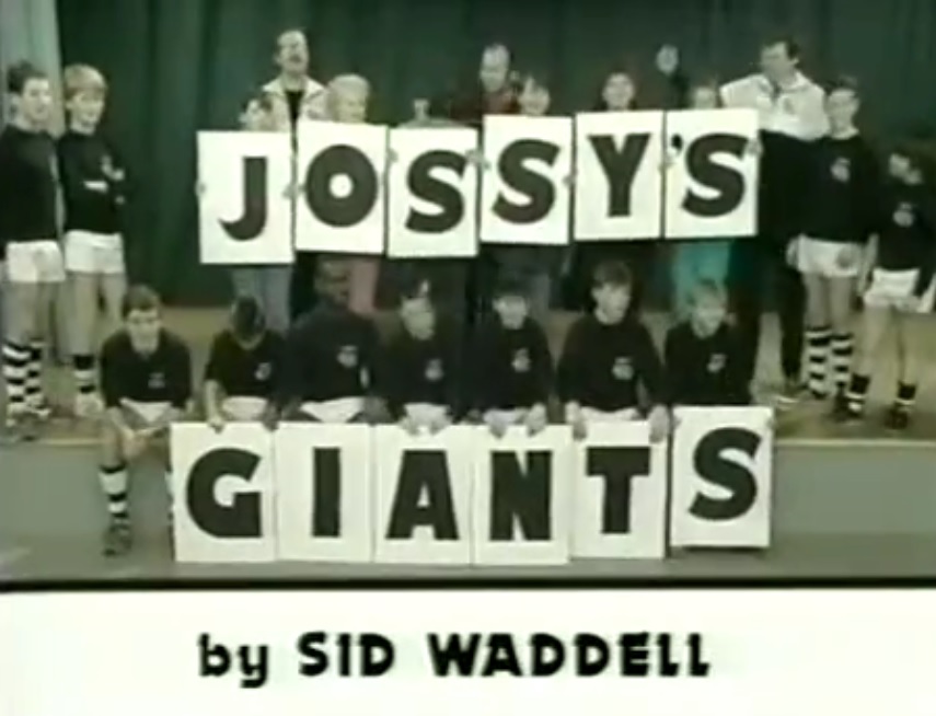 #OnThisDay 1986 : The first episode of Jossy's Giants was broadcast on BBC1. It featured the story about the Glipton Grasshoppers football team. It ran for 10 episodes over 2 series. #80s