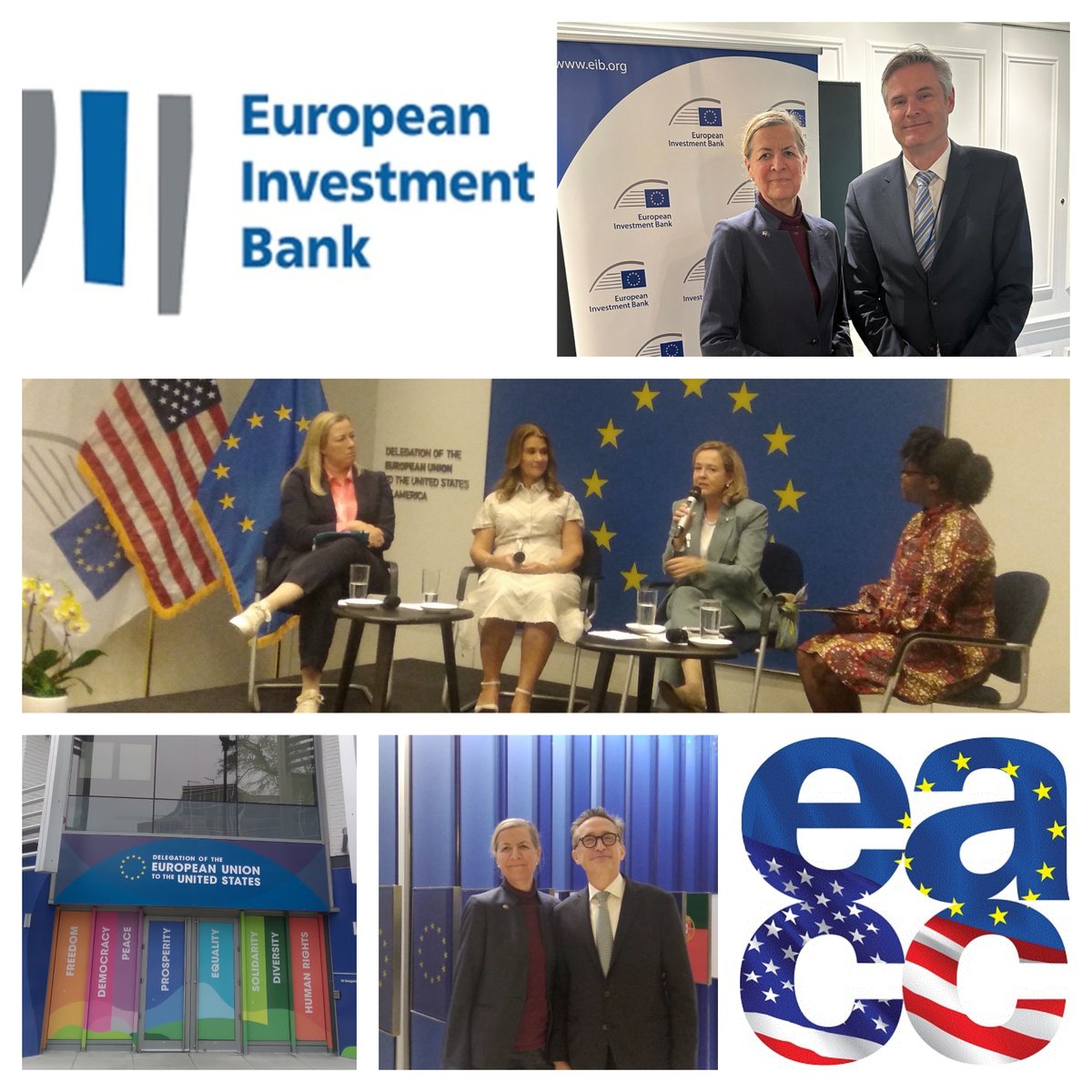 I was delighted to join EACCNY member the European Investment Bank @EIB for a meeting on Women's Health on the margins of the IMF/Worldbank meetings last Friday. @NadiaCalvino @melindagates @JuttaUrpilainen @EUintheUS @EUAmbUS