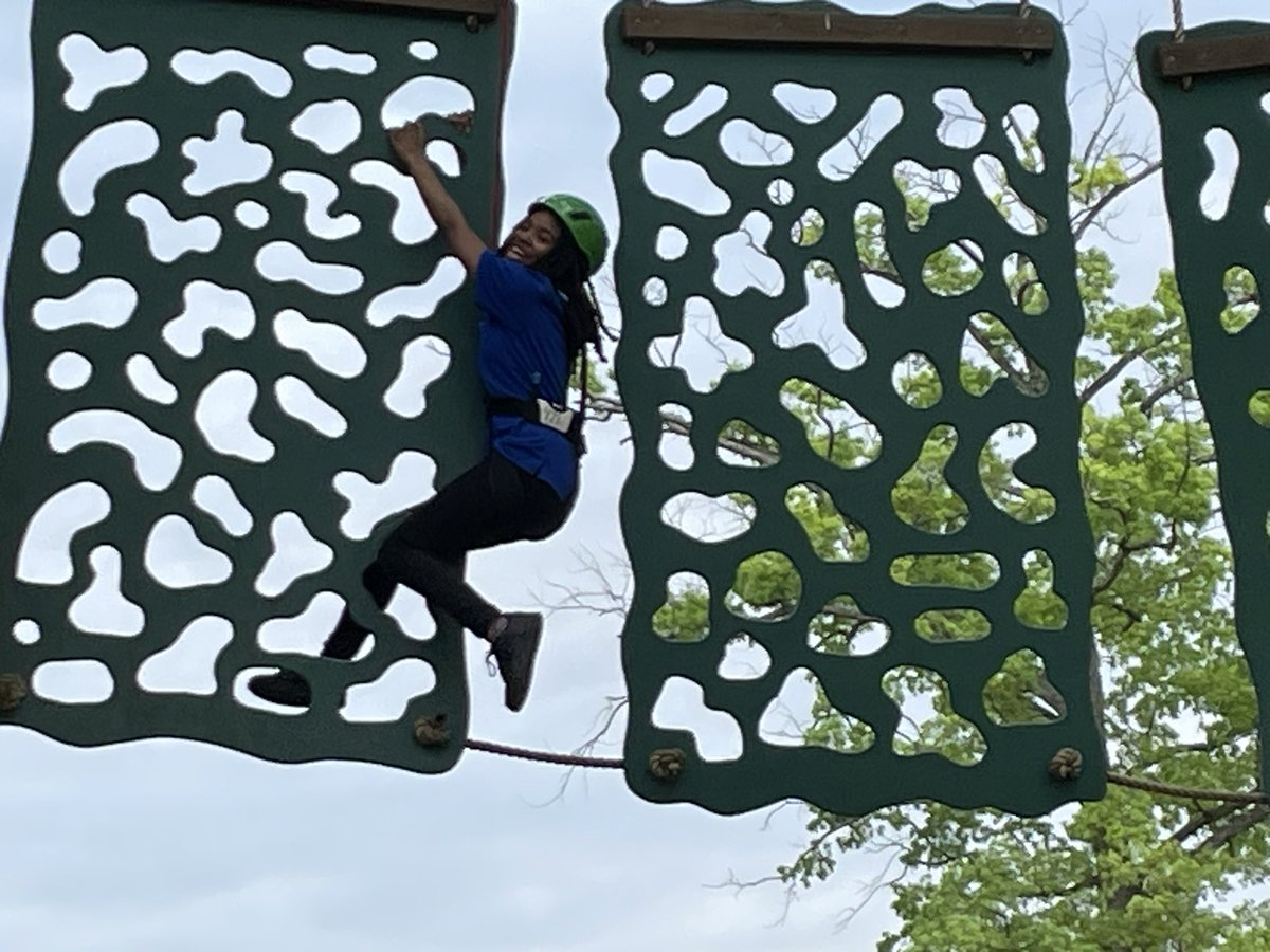 Dudley JROTC received a grant to visit <a href="/CrossnoreComm/">Crossnore Communities for Children</a> and Miracle Heights Adventures. Cadets were able to experience high and low ropes courses. It was a GREAT team building day! <a href="/GCSchoolsNC/">Guilford Co. Schools</a>