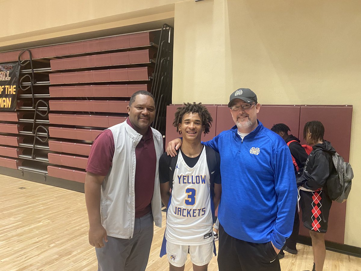 CoachPav's tweet photo. Congratulations to St. Martin Boys Basketball Freshman RJ Keys. He was just offered a full basketball scholarship to Pearl River Community College!!! Tonight he led the East team to victory with a game high 14 points in the Pearl River CC All-Star Game! @PRCCBasketball https://t.co/HnxuZfdcVg