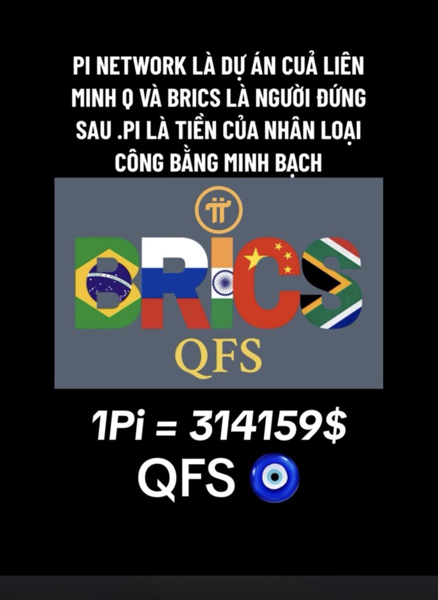 huavancuong1507's tweet photo. VNeID vừa kích hoạt mục "An sinh xã hội", với khẩu hiệu "không để ai bỏ lại phía sau". Đó là dấu hiệu phân phát UBI toàn cầu, và đây cũng là khẩu hiệu của Q và Nikkolas 🤝

Máy chủ Pi di chuyển lên Horizon, liên kết các Tổ Chức Neo (SEP12 KYC/API) 209 của #Stellar qua dữ liệu dân cư Quốc Gia.

Tất cả các Ngân hàng Trung ương đã chuyển sang #QFS, hoạt động theo tiêu chuẩn ISO 20022, đảm bảo trách nhiệm giải trình và truy xuất nguồn gốc của quỹ. Sự sụp đổ sắp xảy ra của Thị trường chứng khoán báo trước sự sụp đổ của nó, với các tài khoản ngân hàng cá nhân hiện được phản ánh trong Tài khoản tài chính lượng tử, ngoại trừ các khoản đầu tư và cổ phiếu, sẽ được chuyển sang hệ thống mới sau khi được QFS phê duyệt.

Trong Khi các Ngân Hàng truyền thống không còn là nơi gửi tiền an toàn, người dân không còn niềm tin. Thì tiêu chuẩn Iso20022, Basel3 ra đời để thay thế hệ thống cũ. Đến nay, Việt Nam đã chọn 4 ngân hàng gồm: Viettinbak, BIDV, Vietcombank, Aribank hoàn thành triển khai Basel III – chuẩn mực quản trị rủi ro trong hoạt động ngân hàng trong VNEID.

Vì vậy: KYC 🤳 #PiNetwork, rất cần thiết trong cuộc cách mạng 4.0 này.
◆ chống tội phạm tài chính ⚠️
◆ Đảm bảo an toàn tài sản 👑👮
◆ Tránh các vấn đề pháp lý 🏦
◆ Tạo dựng uy tín 💵💰
◆ Ngăn chặn lừa đảo ..📲

Lưu Ý: duy nhất Pinetwork đạt các tiêu chuẩn và giấy phép trên Thế Giới, kể cả tiêu chuẩn chuỗi khối khó như MiCa của liên minh Châu Âu.... Và hơn 200.000 node bảo chứng cho phi tập trung toàn cầu.
#Brics
#QFS 
#GCV
#Pinetwork
#Starlink
#StellarV20
#Soroban