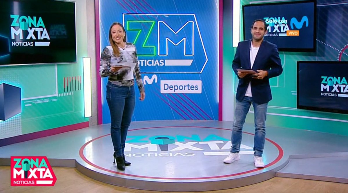 ¡Inicia #ZonaMixtaNoticias! 🗞️ Acompaña a @danifernandezva y @Horacon con toda la información del deporte nacional e internacional. 🖥️ 003 / 703 HD de Movistar TV