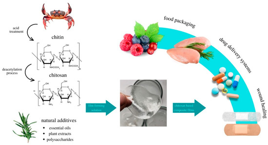 🎈 #MDPIMaterials #highlycited #openaccess #review 🎈 📒 #Chitosan with Natural Additives as a Potential #Food #Packaging ✏ Authored by Prof.Dr. Karolina Stefanowska et al. @PUMS_tweets 🔗 mdpi.com/1996-1944/16/4…