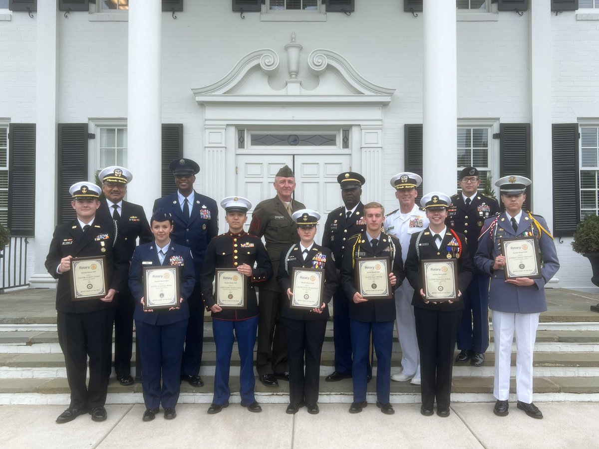 Friday was Summit Rotary’s annual Cadet of Year Recognition. What a wonderful celebration of cadets who are making a huge difference in their respective JROTC programs!  Congratulations to all our <a href="/GCSchoolsNC/">Guilford Co. Schools</a> JROTC Cadets!