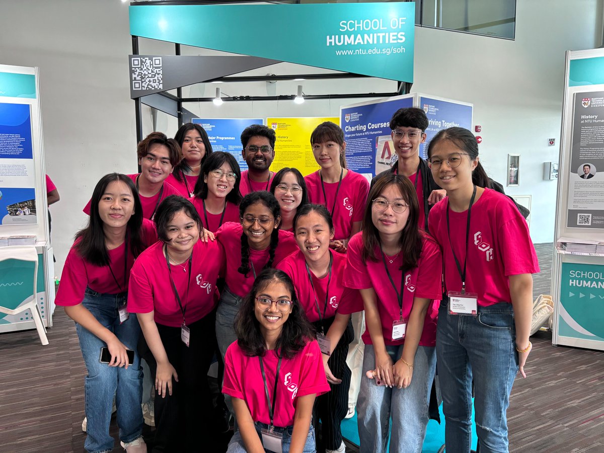 #throwback to the NTU Open House 2024 - where our faculty members and student ambassadors shared about the BA programmes offered at our school, and answered all your questions on academic rigour and student life. We can't wait to meet our new students in August!