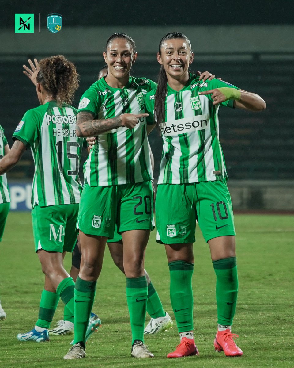 ¡VICTORIA EN EL 🏟️ METROPOLITANO DITAIRES! #AtléticoNacional Femenino ganó el clásico paisa 4 - 3 en el municipio de Itagüí por la fecha 8 de la Liga Femenina 2024. 💚🤍💚 ⚽⚽⚽ Marcela Restrepo. ⚽ @10yorelirincon. #VamosVerdolagas 💚🤍