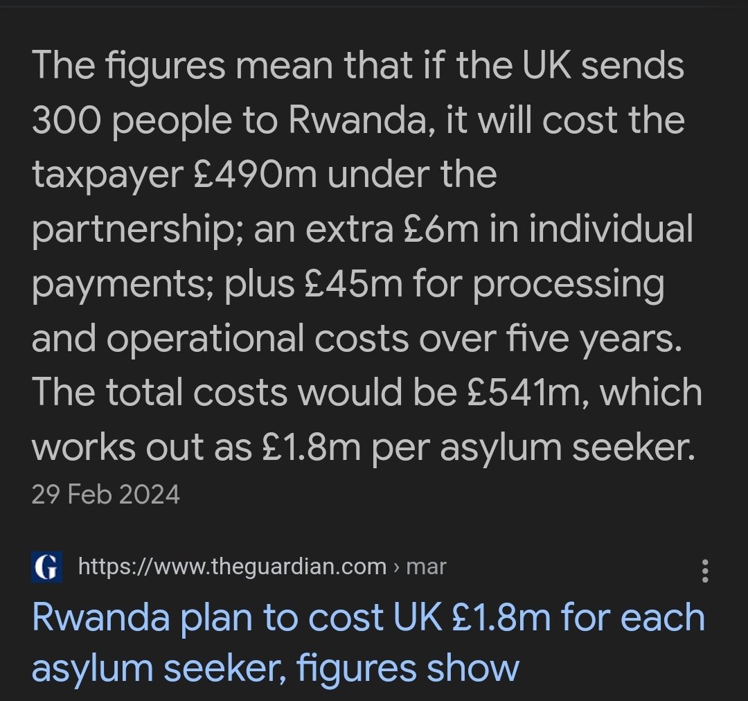 @lewis_goodall This is utterly abhorrent. I'm so ashamed to be associated with Westminster and the UK. A Monarch signing this turns this into a constitution nightmare. Meanwhile net migrant numbers remain unchanged. At huge cost to the Public Purse. And not one human trafficker is deterred.