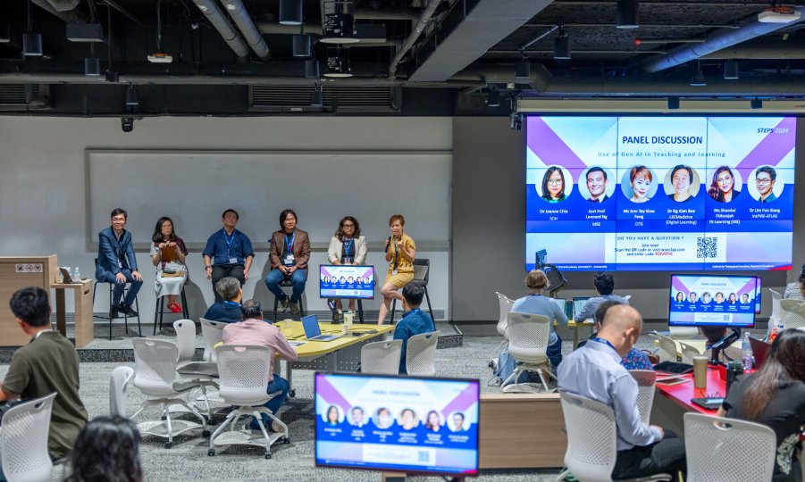 How can we effectively leverage on Gen AI in teaching and learning? Dr. Joanne Chia (NTU Language and Communication Centre) shared her experience in adopting and incorporating technology in pedagogy at a panel discussion. ntu.edu.sg/soh/news-event…