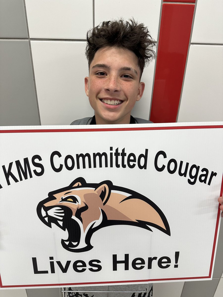 KingwoodCougars's tweet photo. Congrats to Jaime Ballester for being this week’s 8th grade Soccer #KMSCommittedCougar !
@HumbleISD @HumbleISD_ath @HumbleISD_KMS
@HISDParents
#KMSCougarPride https://t.co/rLHjq9GB0O