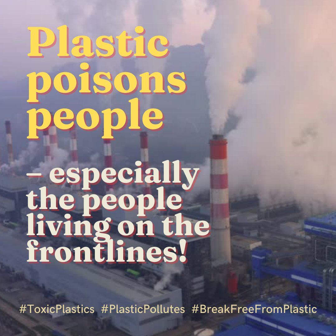 The U.S.& #BigOil’s relationship is too close for comfort. Incentivizing false solutions like burning plastics. Health problems caused by plastics chemicals cost U.S. billions in healthcare.
Sign ! ☑️🔗bit.ly/global-plastic…
#ToxicPlastics  #BreakFreeFromPlastic #INC4