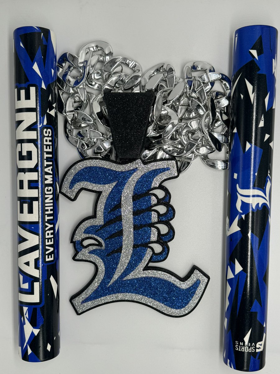 Thank you to @sportsveinsusa for delivering our batons! Ls up!!! #lhstrack