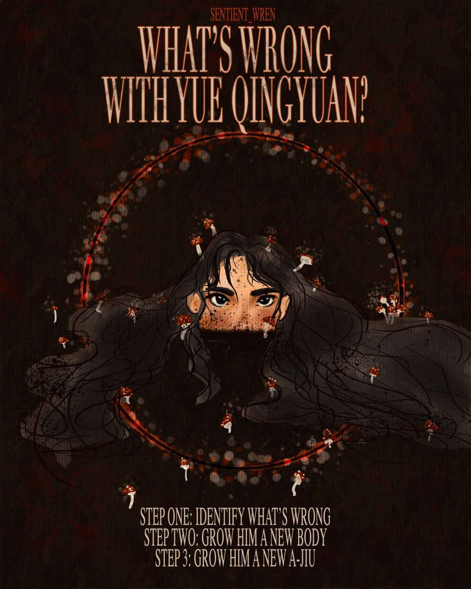 WHAT'S WRONG WITH YUE QINGYUAN? for @hausos907 | @SVSSSAction When Shen Qingqiu realizes the true side effects of drawing Xuan Su, he decides the best way to save Zhangmen-shixiong is to grow him a new beginning. archiveofourown.org/works/55406917…
