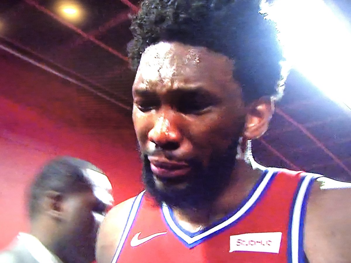 Sixers fans after blowing Game 2