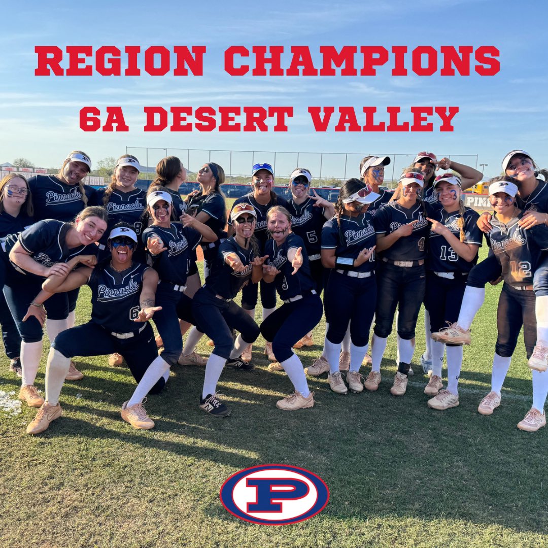 2024 6A DESERT VALLEY REGION CHAMPIONS 🏆
Great way to end the regular season!  
#notfinishedyet