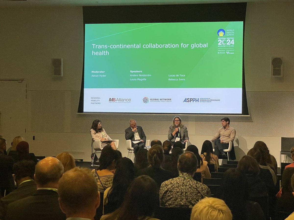 👏@rebeccaivers sets a challenge: We talk about health in silos, but health doesn’t exist in isolation. We can’t just talk about #NCDs treatment, that’s ‘after the horse has bolted’. We must talk more about the bigger picture & #prevention of illness & injury! #WHSMelbourne2024