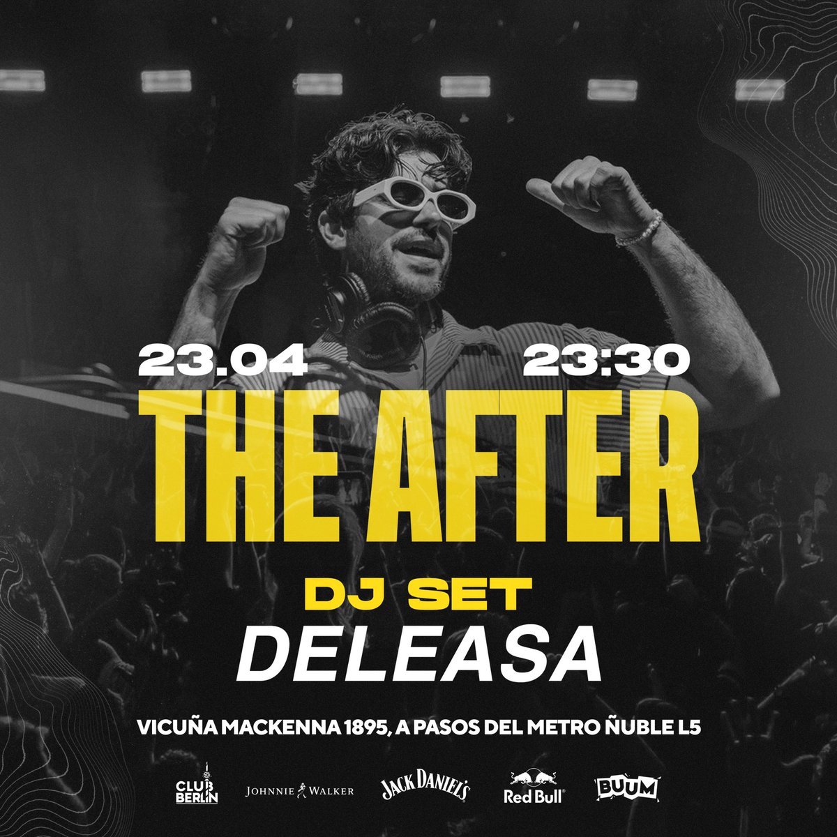 MikeyDeleasa's tweet photo. Chile 🇨🇱 we’re doing it, after party tomorrow night! https://t.co/lKM6OX1sG8 https://t.co/Nb1R4AOMCt