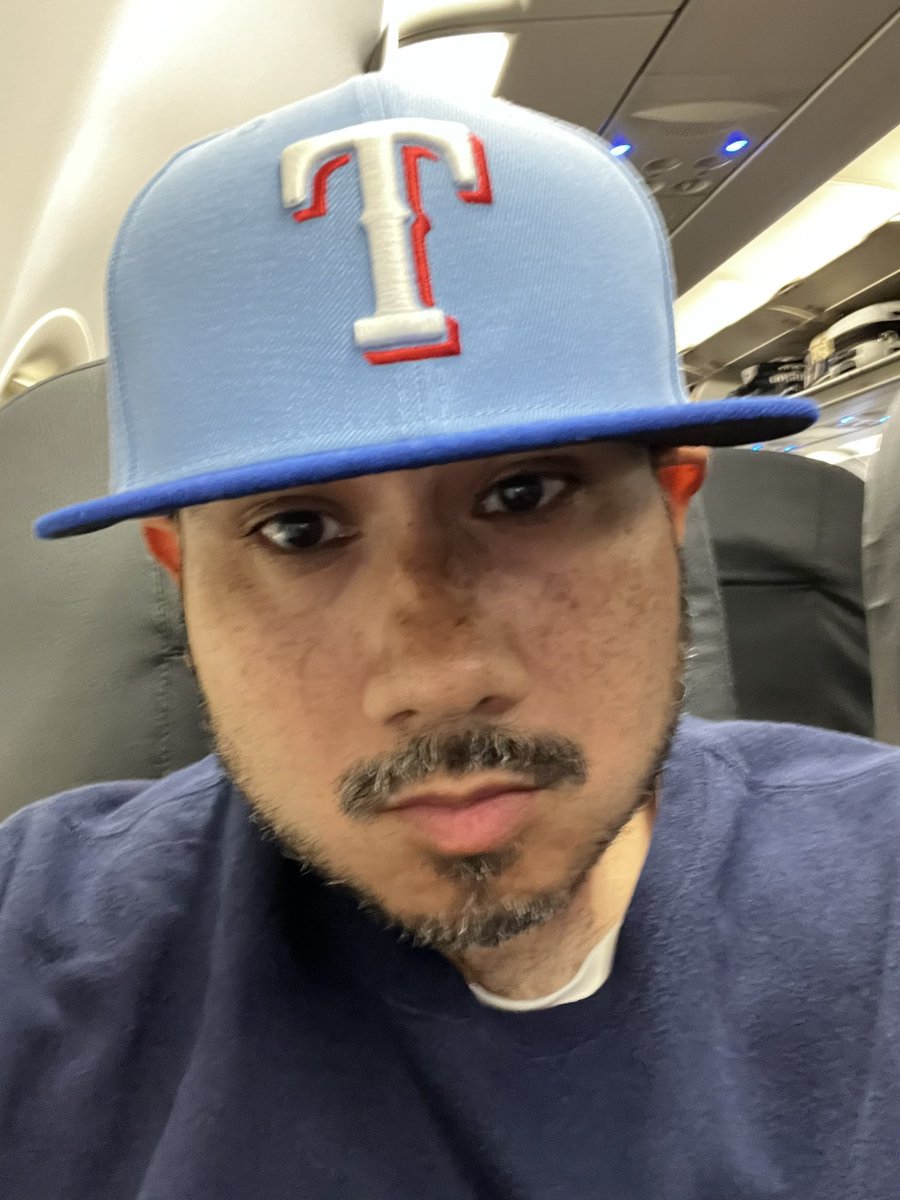 p_lopez78's tweet photo. Catching flights #CDMX bound for the week .. Texas takeover this week … I’m repping those Rangers with my Htown bros and their Stros #TX #Texas #takeover #CDMX #MexicoCity #Dtwon #Htown #Stros #Rangers #ODPhi #Dallas #DFW https://t.co/z7ewra4a35