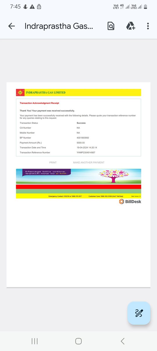 aman2014aha's tweet photo. After doing the payment till now I didn't the connection  fixed to use and when u tried to call igl they font even answer and resolve my problem I request CM and Deputy to take this matter seriously bcs now igl is harassing customer. @ArvindKejriwal @IGLSocial https://t.co/wNV6vPj6pL