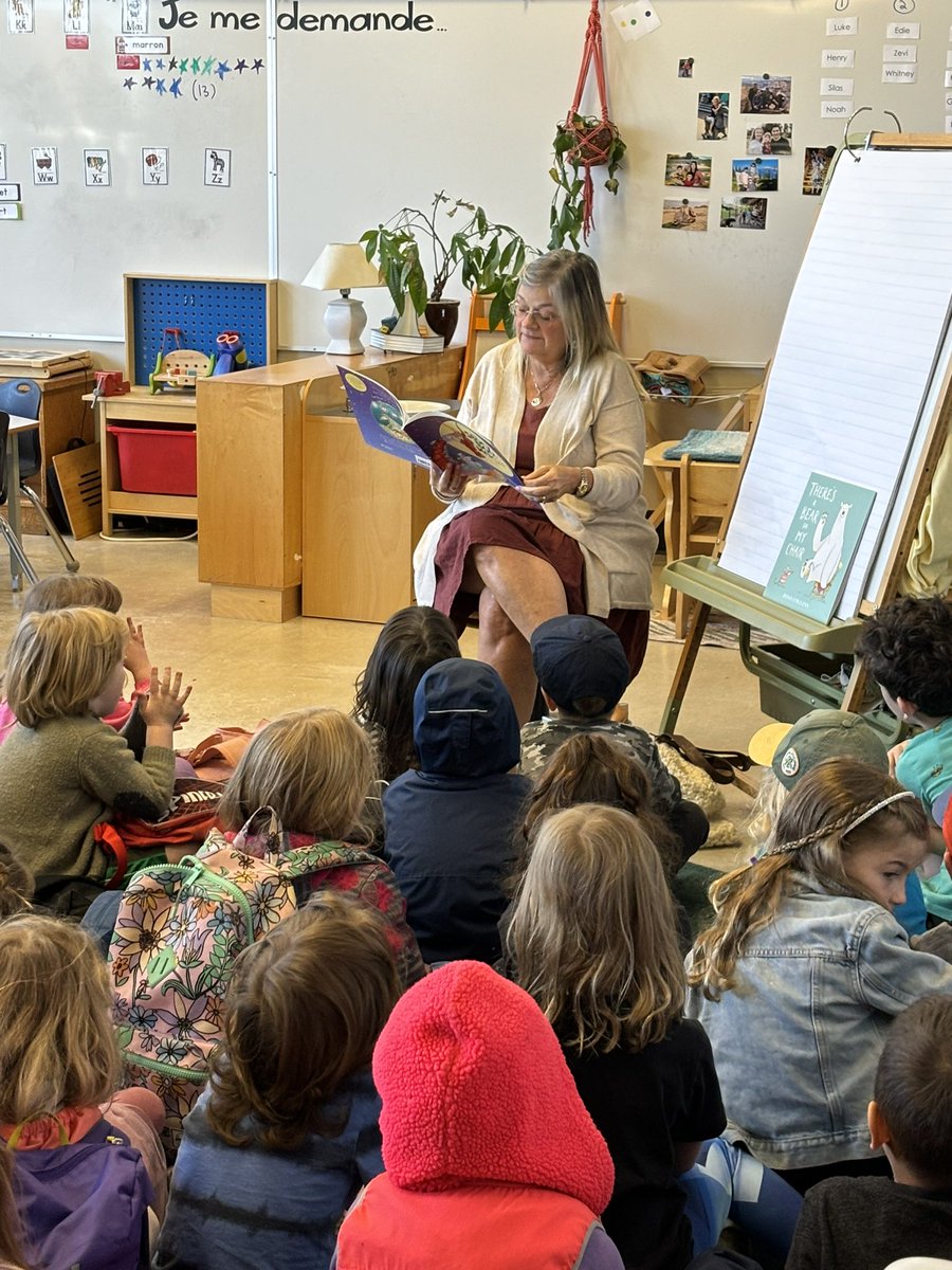 IslandWinkler's tweet photo. We are busy celebrating our 6th annual literacy week @lifeatgeorgejay. Grateful to all of our guest readers who helped kick off our week. @sd61schools https://t.co/Sy9AMrAziu