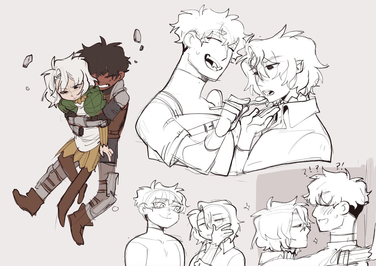 [dungeon meshi] made a sketchpage example for a future c0mm i'll be opening :]

of course i need to do them. LMAOOO #dungeonmeshi 