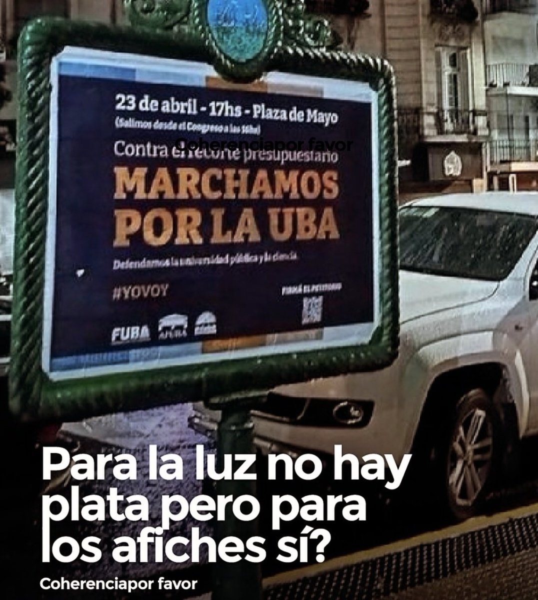 Soophito's tweet photo. #UBA #auditenlauba #Audiencias #noalamarcha #milei #javiermilei #EducaciónPública #Educación https://t.co/mPb044oqSH