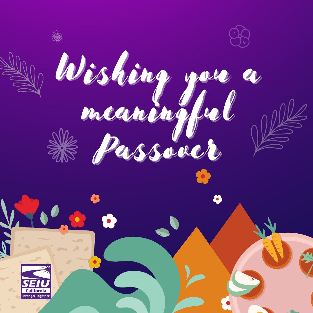 Wishing all who celebrate a meaningful Passover!