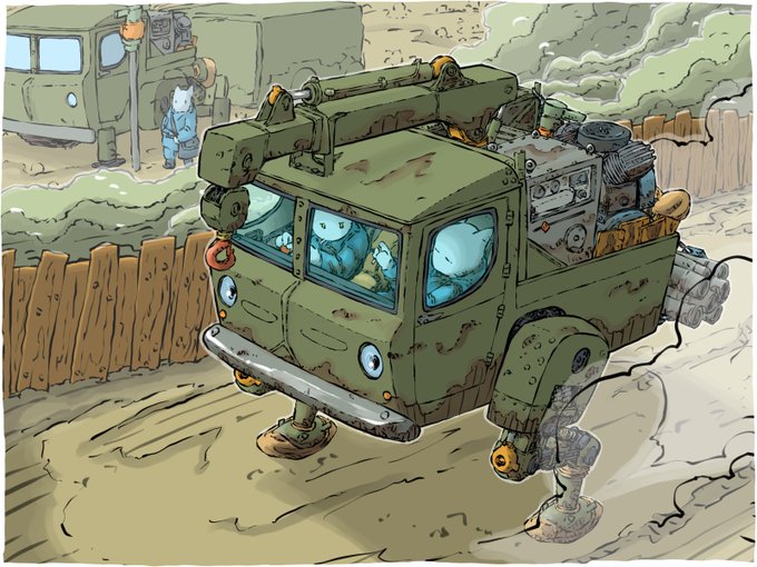 「truck」 illustration images(Latest｜RT&Fav:50)