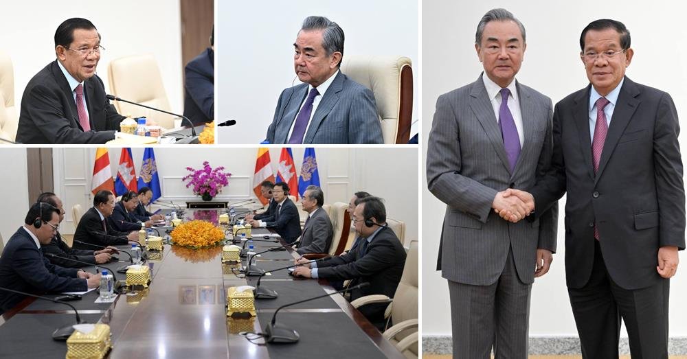 Cambodian Senate President meets Chinese Foreign Minister to strengthen bilateral ties and discuss cooperation.

To read more, visit- thebettercambodia.com/cambodian-sena…

#CambodiaChinaTies #BilateralCooperation #DiplomaticMeeting #InternationalDialogue #StrengtheningRelations #Cambodia