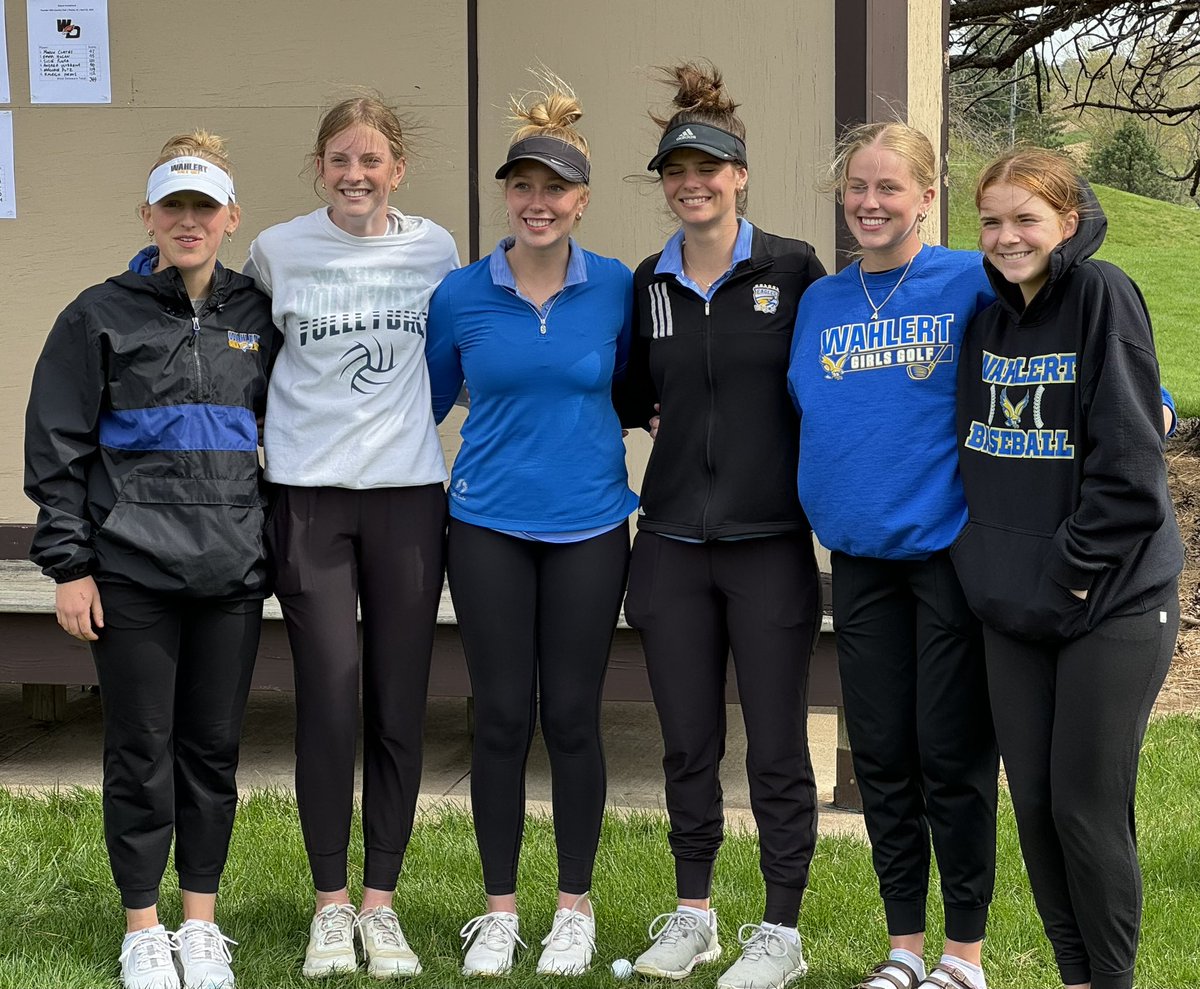 Our Golden Eagles got it done today out at blustery Thunder Hills winning the eight team Bobcat Invitational.  Great job, ladies!!!