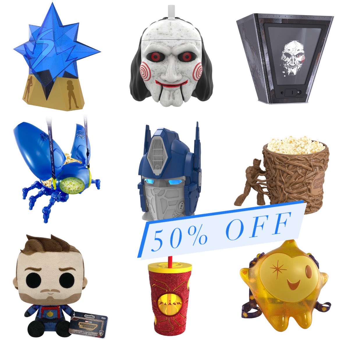 Cinemark sale! Grab 50% off all of their 2023 merch! Including Popcorn Buckets and more ~ use code EARLYACCESS50 Linky ~ shopcinemark.com/cat-56-2-120/2… #FPN #FunkoPOPNews