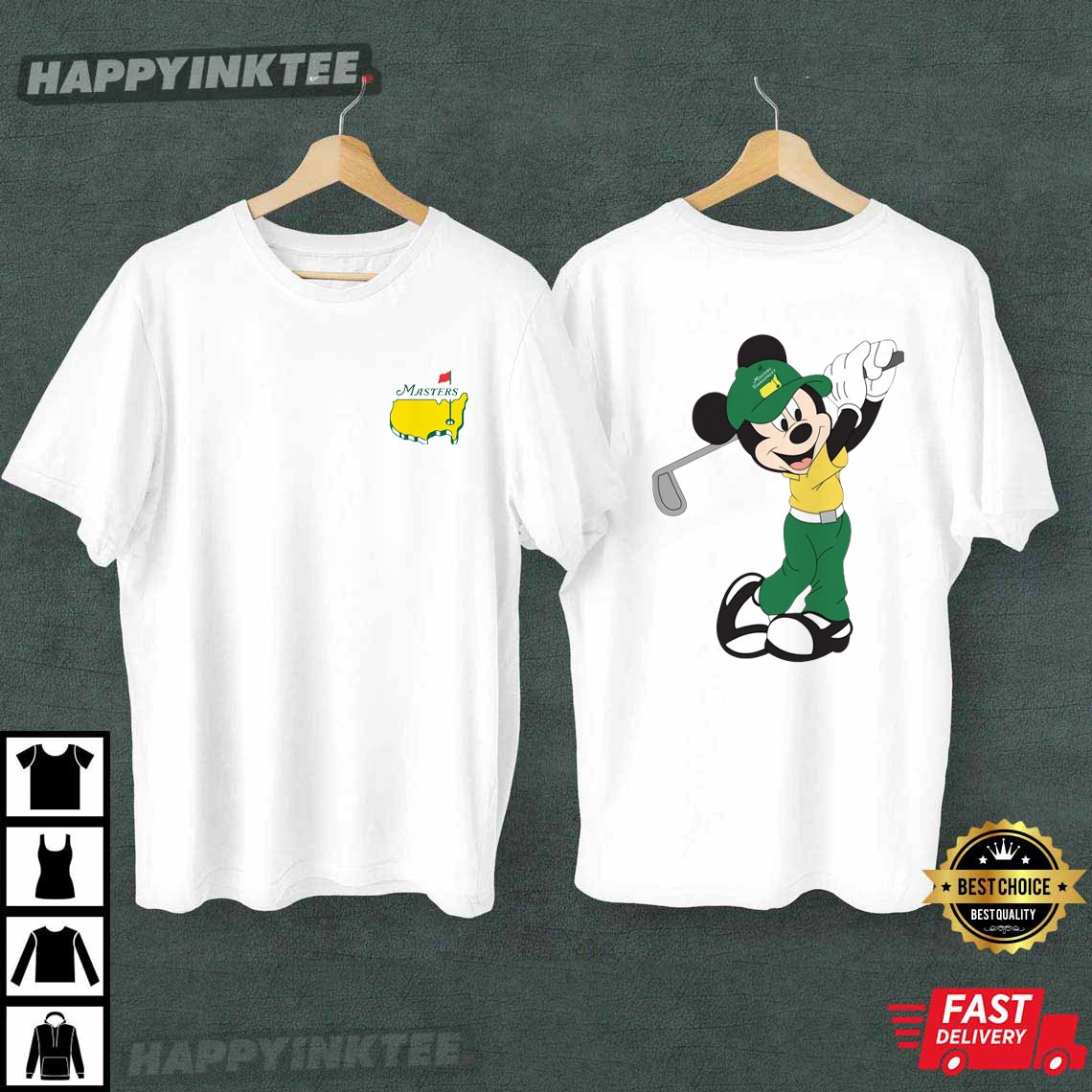 Masters Tournament x Mickey Golf Tournament T-Shirt #MastersTournament #Mickey #Golf #happyinktee happyinktee.com/product/master…