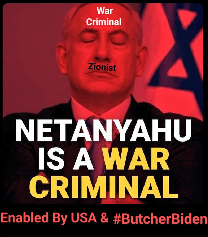 MrSpiritsRaven's tweet photo. The U.S. currently has 24-hour #satellitecoverage of #Gaza.
The resolution of the images produced is good enough to discern individual #humans.
The #US has complete coverage of all communications by the #IDF in #Gaza.
We saw them murder the #Palestinian prisoners.
We heard them give the orders.
Our #silence makes us #complicit.
After #Auschwitz we said โ#neveragain.โ
We used that horror to justify the creation of ๐ปisraHELL๐ฎ๐ฑ๐ป.
And now ๐ปisraHELL๐ฎ๐ฑ๐ปhas turned into that which the world then condemned.
We must all condemn ๐ปisraHELL๐ฎ๐ฑ๐ปtoday.
And we must send #Zionism to the place we sent the #Nazis.
#Hades