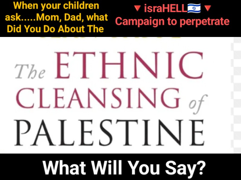 MrSpiritsRaven's tweet photo. The U.S. currently has 24-hour #satellitecoverage of #Gaza.
The resolution of the images produced is good enough to discern individual #humans.
The #US has complete coverage of all communications by the #IDF in #Gaza.
We saw them murder the #Palestinian prisoners.
We heard them give the orders.
Our #silence makes us #complicit.
After #Auschwitz we said โ#neveragain.โ
We used that horror to justify the creation of ๐ปisraHELL๐ฎ๐ฑ๐ป.
And now ๐ปisraHELL๐ฎ๐ฑ๐ปhas turned into that which the world then condemned.
We must all condemn ๐ปisraHELL๐ฎ๐ฑ๐ปtoday.
And we must send #Zionism to the place we sent the #Nazis.
#Hades