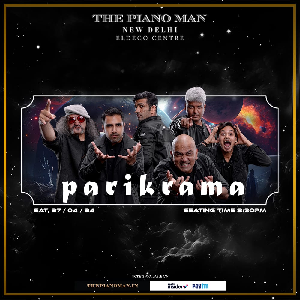 Live at The Piano Man Eldeco Centre Delhi 27th April Would be your last chance to grab the limited edition VINYL which is almost Sold Out Buy your tickets at insider Rock n Roll #parikrama #rocknroll