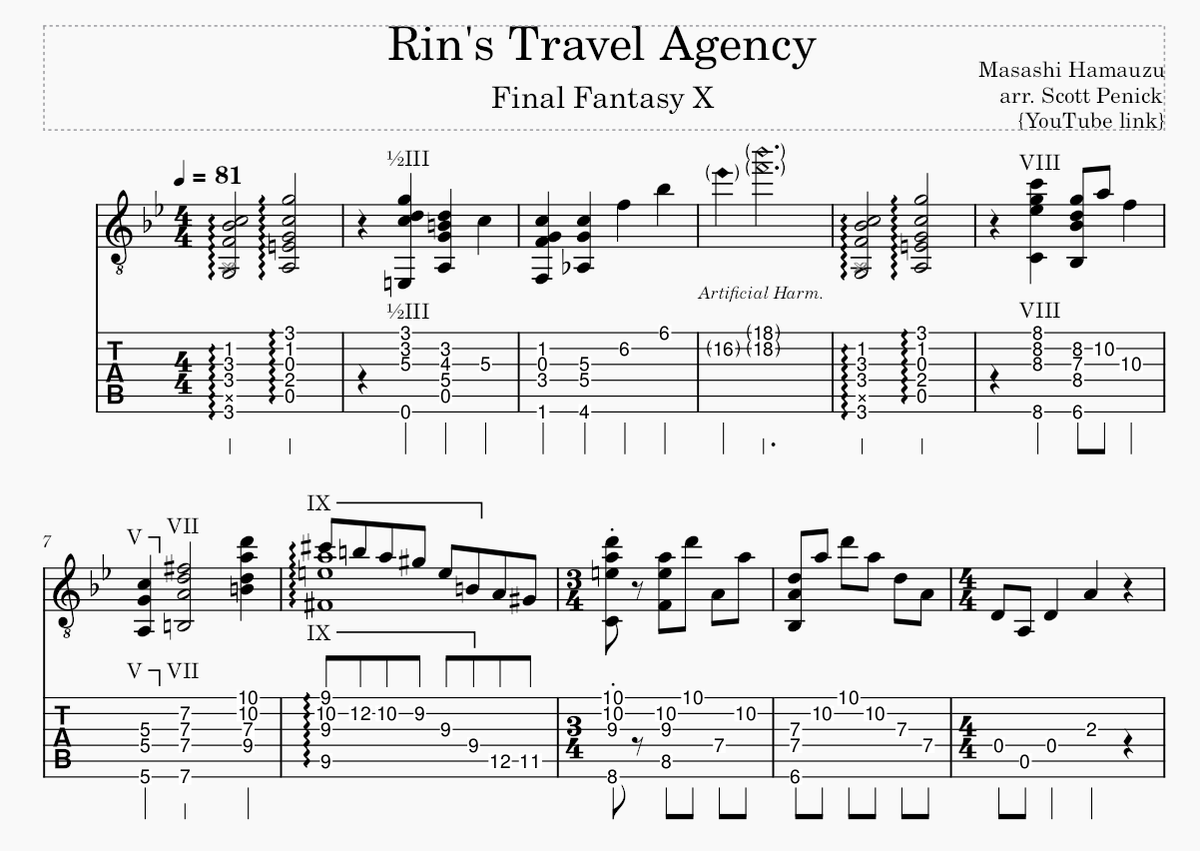 Slurgi's tweet photo. Post-con inspiration kicking in. Gonna be too busy to practice up and record until after my wedding but it feels good to finally work on one of my favorite quirky VGM tunes in earnest. https://t.co/lju5YFNvhf