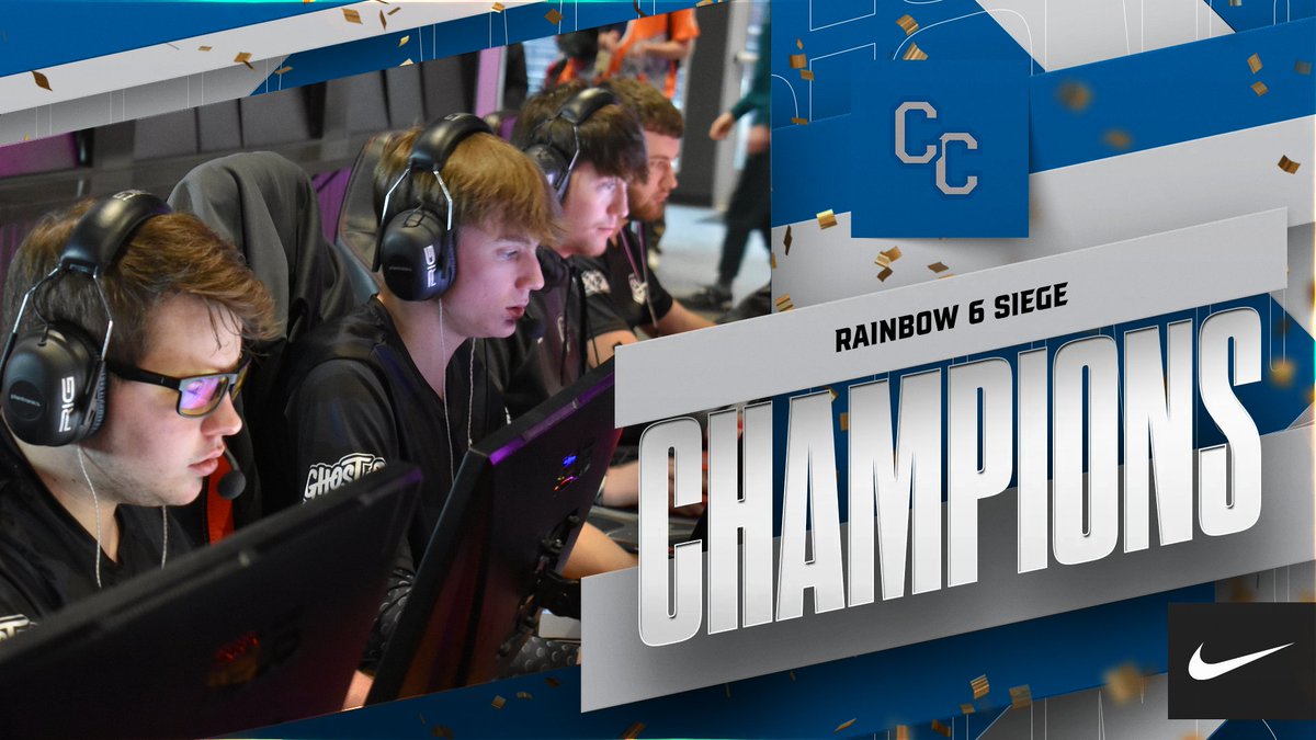 Columbia College Esports (@cougar_esport) on Twitter photo 🏆🏆🏆 CHAMPIONS 🏆🏆🏆
Rainbow 6 Siege are your BACK to BACK ECAC CHAMPIONS!!!!
GGs <a href="/Cantonesports/">SUNY Canton Esports</a>
#WeAreCC | <a href="/ColumbiaCougars/">Columbia Cougars</a> | <a href="/ECAC_Esports/">𝗘𝗖𝗔𝗖 𝗘𝗦𝗣𝗢𝗥𝗧𝗦</a> 🏆🏆🏆 CHAMPIONS 🏆🏆🏆
Rainbow 6 Siege are your BACK to BACK ECAC CHAMPIONS!!!!
GGs <a href="/Cantonesports/">SUNY Canton Esports</a>
#WeAreCC | <a href="/ColumbiaCougars/">Columbia Cougars</a> | <a href="/ECAC_Esports/">𝗘𝗖𝗔𝗖 𝗘𝗦𝗣𝗢𝗥𝗧𝗦</a>
