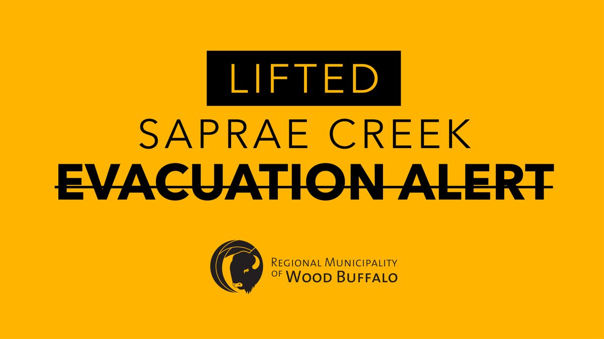 The Evacuation Alert for Saprae Creek Estates has been lifted and is no longer in effect, as significant progress has been made in containing the fire. Read the full release here. Residents are asked to remain informed and prepared. ow.ly/eroV50RlPFA