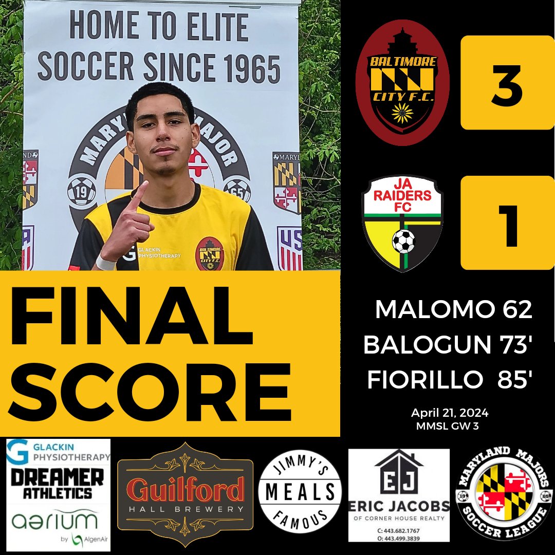 Six points this past Sunday for City! Baltimore gets wins in the @EPSLsoccer @EPSLsoccer and also @MarylandMajors