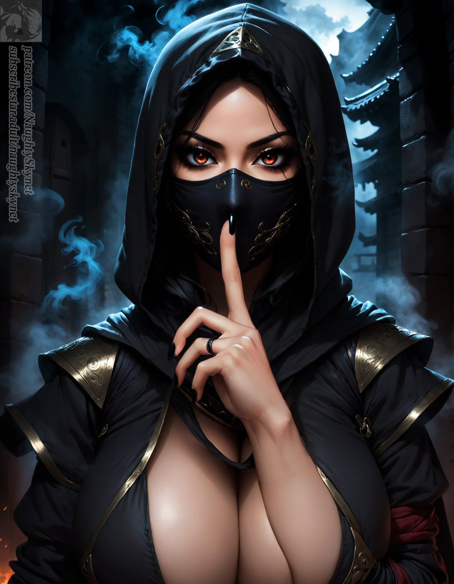 naughty_skynet's tweet photo. "𝑺𝒉𝒉...𝑵𝒐𝒕 𝒂 𝒘𝒐𝒓𝒅, 𝒊𝒇 𝒚𝒐𝒖 𝒘𝒂𝒏𝒕 𝒕𝒐 𝒍𝒊𝒗𝒆, 𝒕𝒉𝒂𝒕 𝒊𝒔."

First Entry for

- @Hideroki_'s #MaskedGaIs

#StableDiffusion #AIArtwork #fantasy #AIart #AIChallenge https://t.co/1PrxDg2mvM