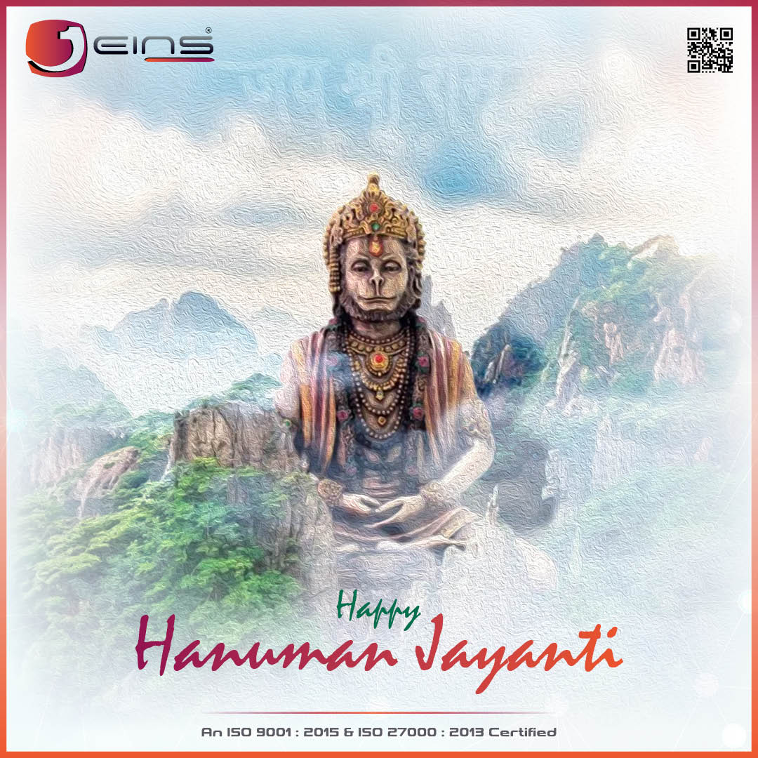 May you always be accompanied with auspiciousness and blessings by Lord Hanuman. Happy Hanuman Jayanti! #celebrations #festival #festivalwishes