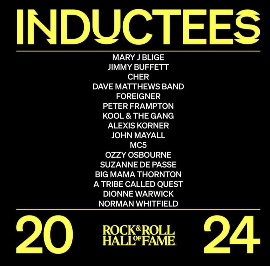 TommyBayiokos's tweet photo. Mixed emotions…🧐🎼 ….#rockandrollhalloffame #LauraBranigan 🥇#Inductees @RollinStone https://t.co/2euN1bkW7r