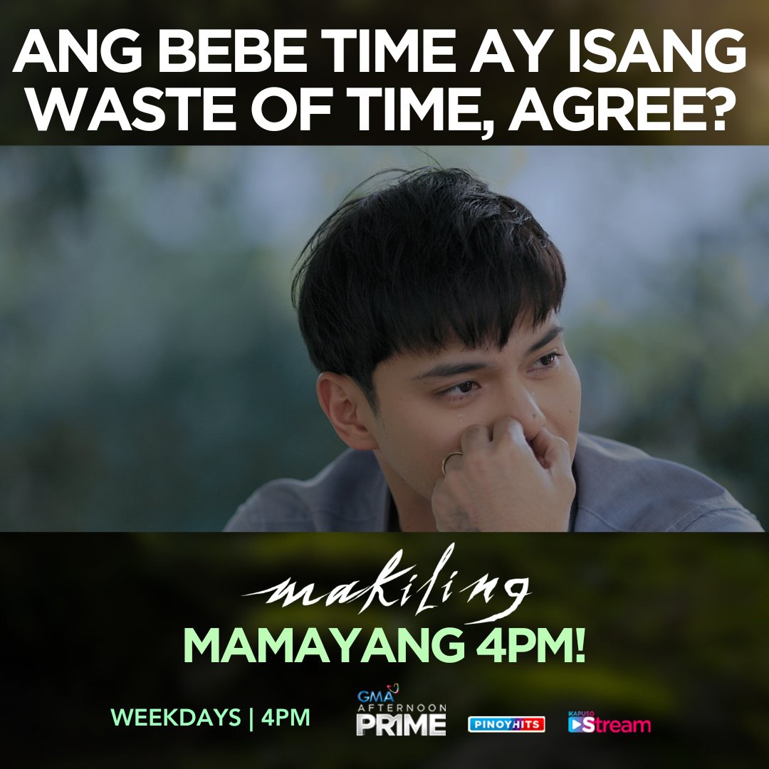 Oo tama! (Walang ka-bebe time) – Tutok na sa #Makiling, ang pambansang revenge drama ng Pilipino tuwing 4 PM sa GMA Afternoon Prime!