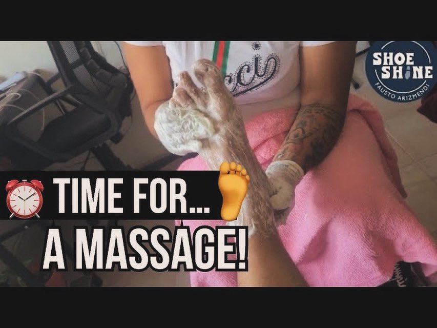 ArizmendiFausto's tweet photo. S7E35 Feet massage time 👣
Please share the videos, don’t forget subscribe and turn on the notifications bell to know about new videos, I will upload new videos every week
https://t.co/6tlTU7vRXV
#youtube #youtubechannel #asmr #asmrshoeshine #asmrchannel #asmrsounds #shoeshine https://t.co/iHn30OgOFg